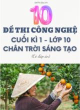 Tuyển tập 10 Đề thi Công nghệ Lớp 10 cuối Kì 1 - Bộ CTST (Kèm đáp án)